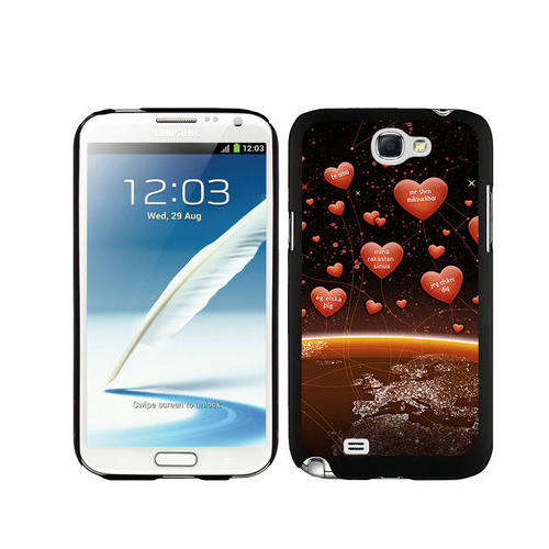 Valentine Balloon Samsung Galaxy Note 2 Cases DNO - Click Image to Close